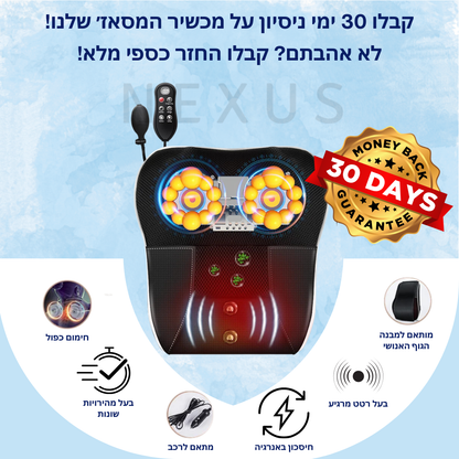 מכשיר המסאז׳ המהפכני Happiness מבית Nexus